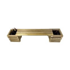 Комплект пейка с две саксии 150x30x36 см